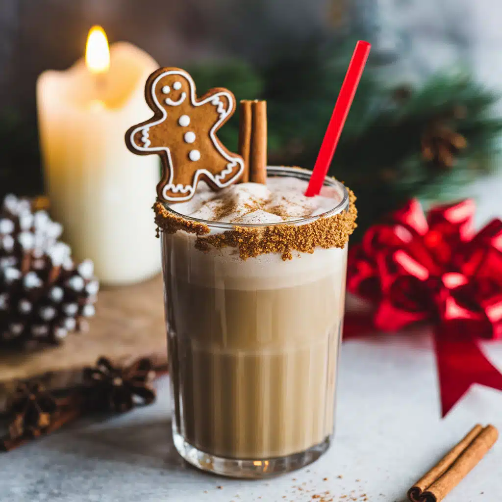 Gingerbread Latte Mocktail