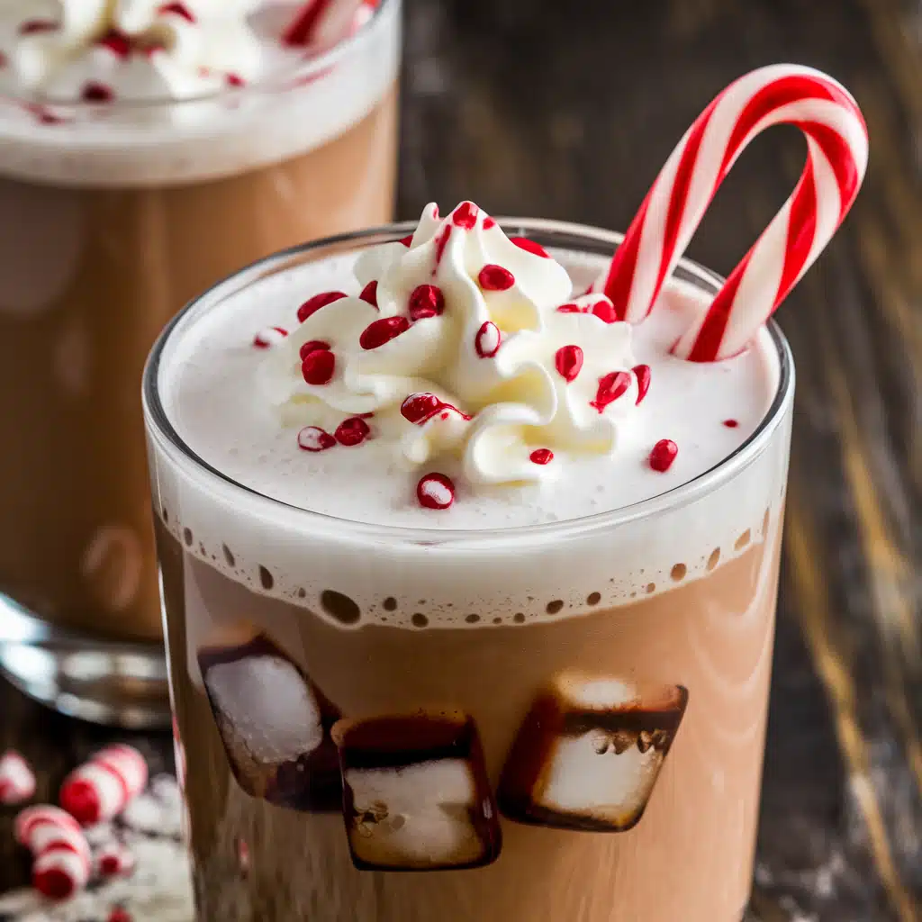 Peppermint Hot Chocolate Mocktail