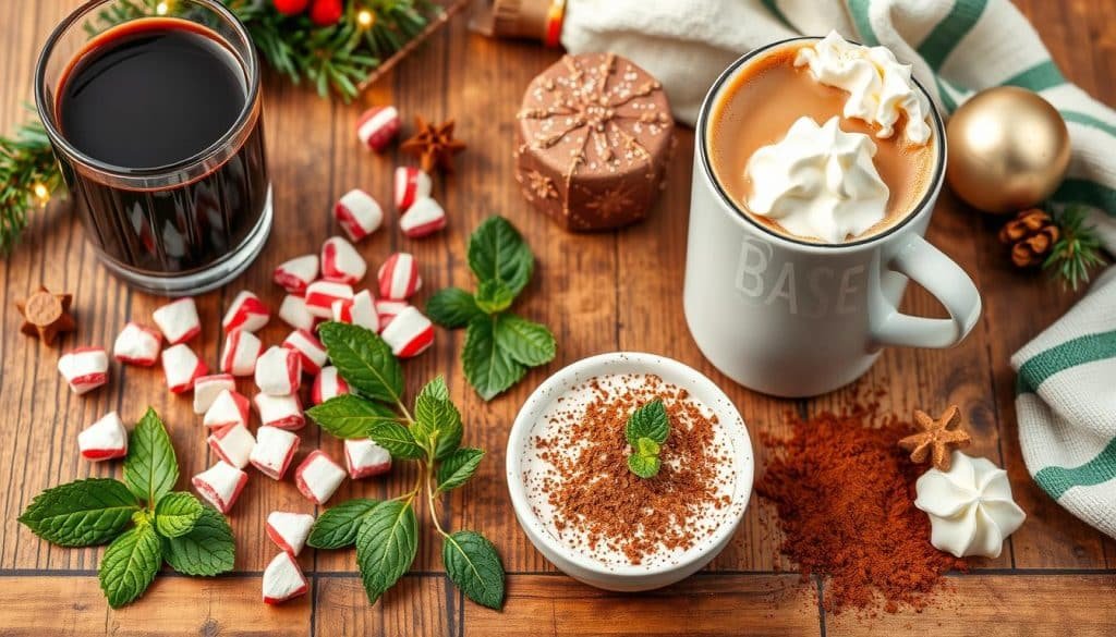 Peppermint Mocha ingredients