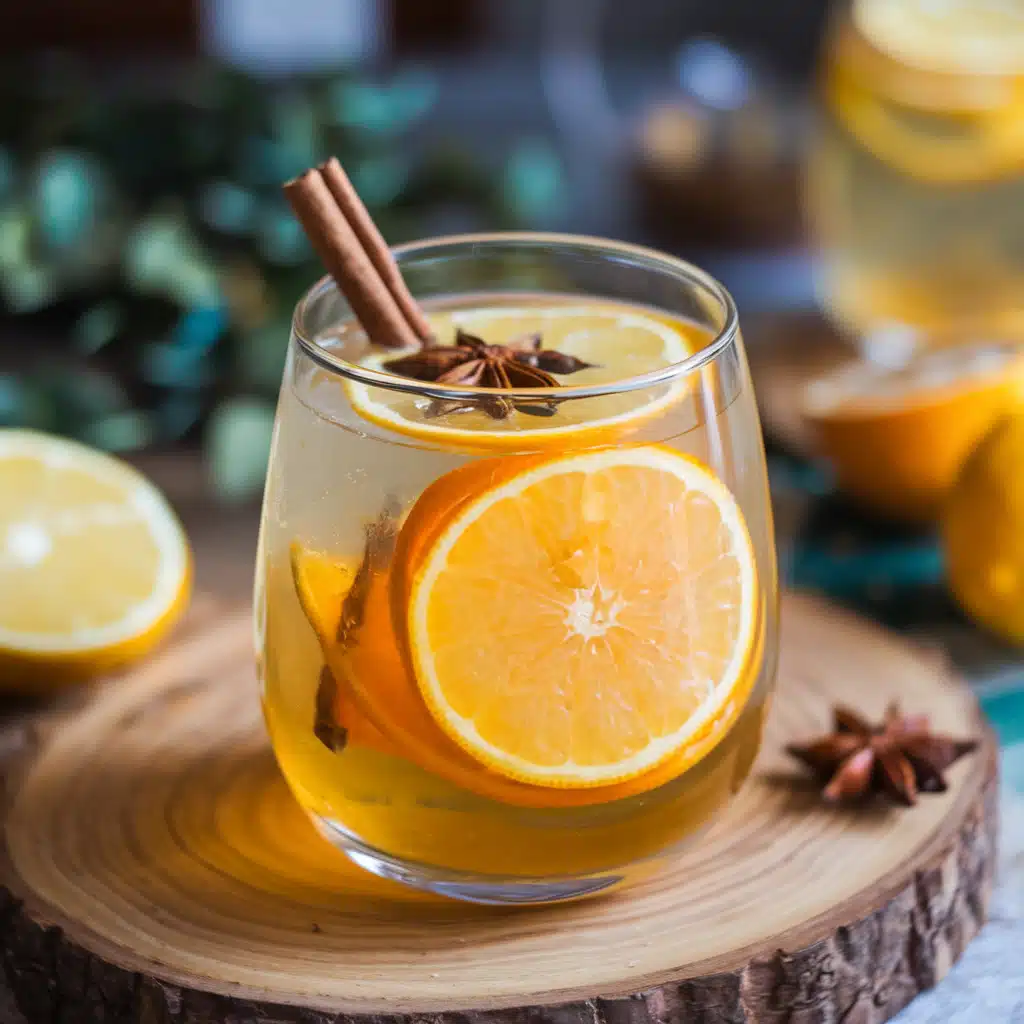 Winter Citrus Spritz Mocktail