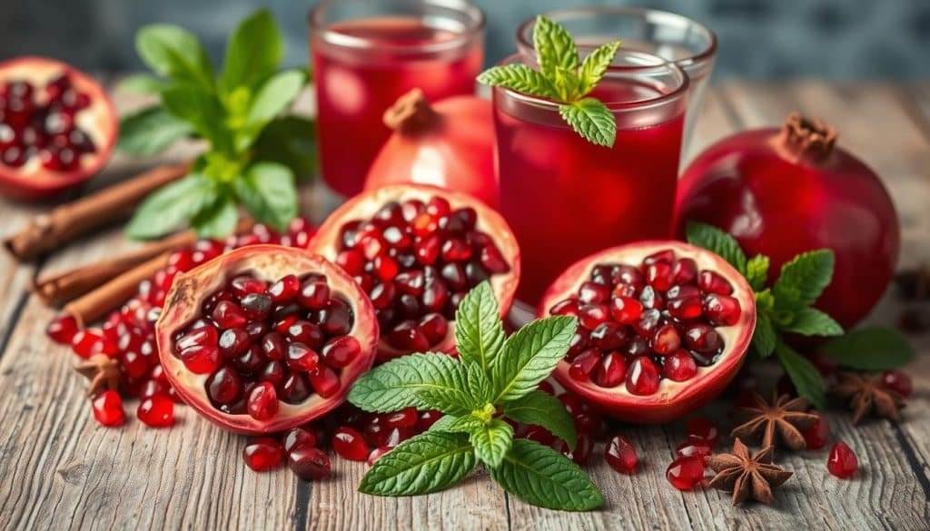 health benefits of pomegranate juice