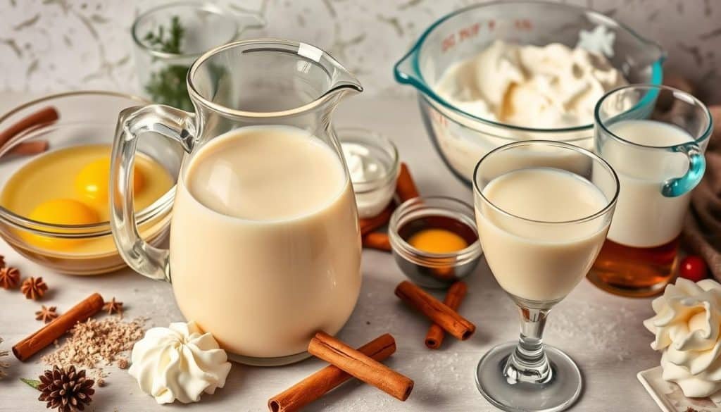 how to make eggnog mocktail