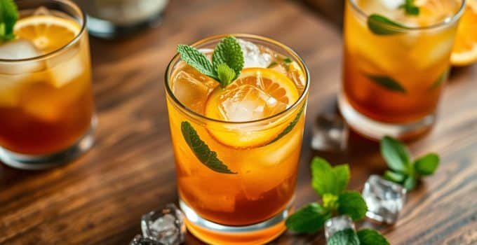 Brown Sugar Bourbon Mocktail