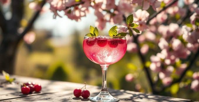 Cherry Blossom Mocktail