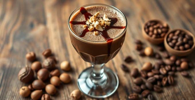 Chocolate Hazelnut Mocktail