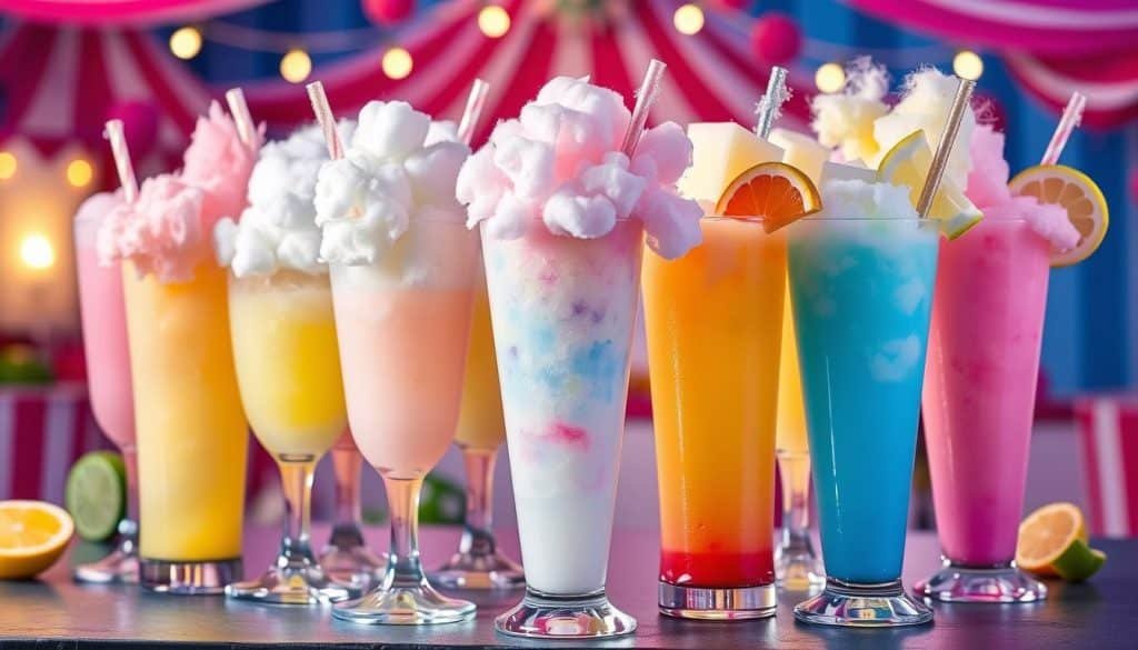 Cotton Candy Drinks