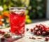 Cranberry Almond Sparkler Mocktail