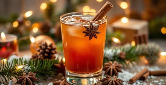 Gingerbread Spice Mocktail