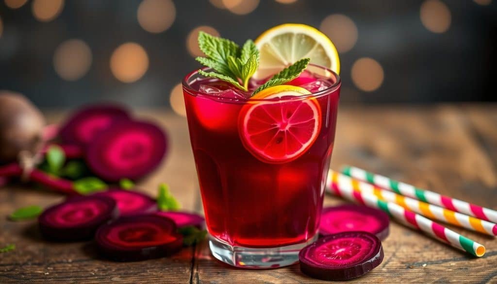 Heart Beet Mocktail (Beet-based)