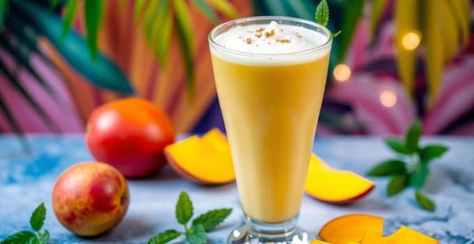 Mango Lassi Mocktail