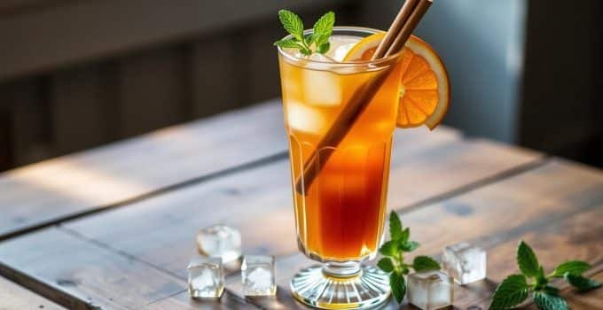 Maple Vanilla Mocktail