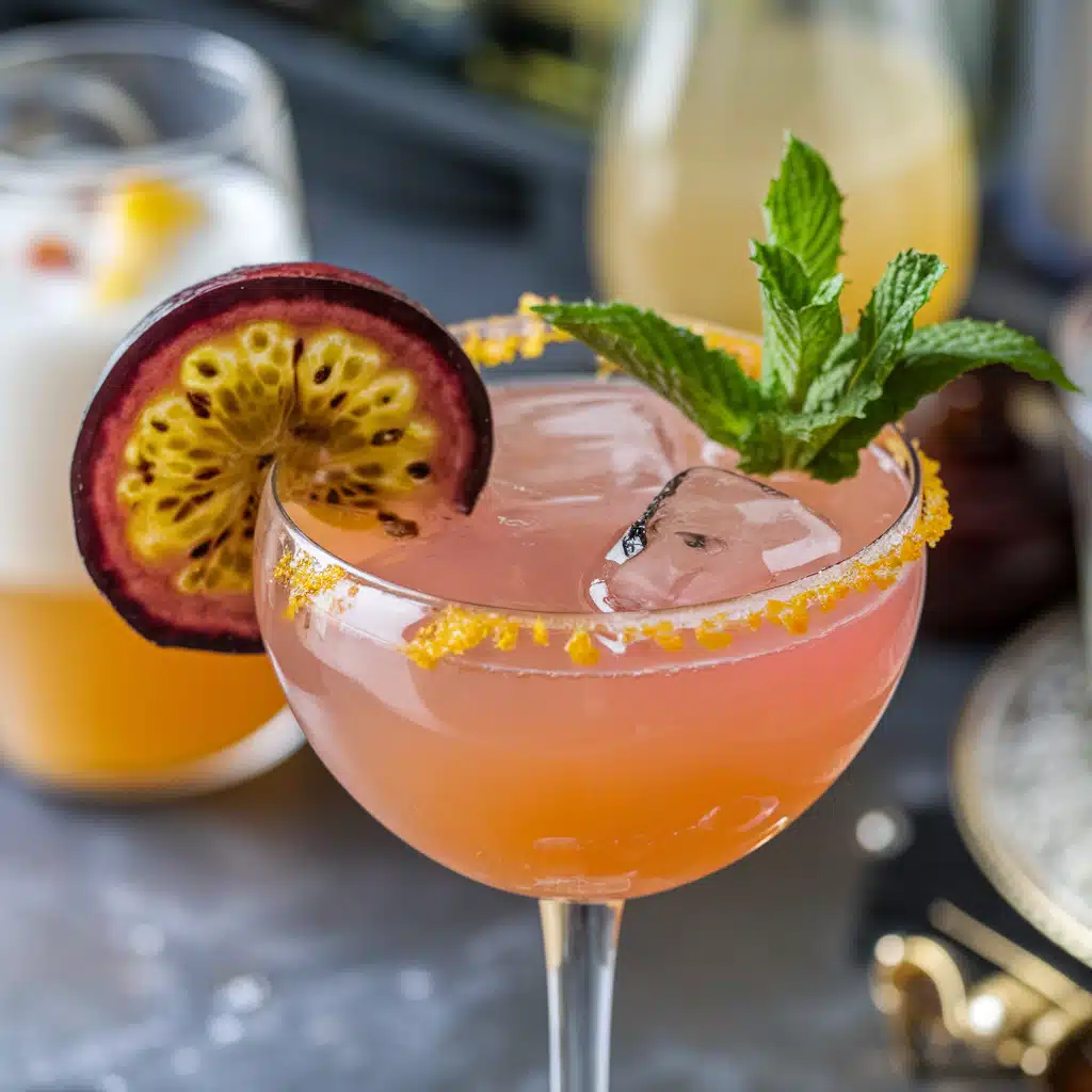 Passionfruit Martini Mocktail