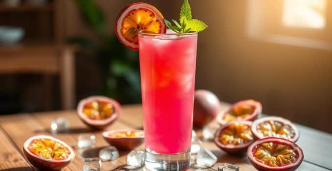 Passionfruit Pink Mocktail