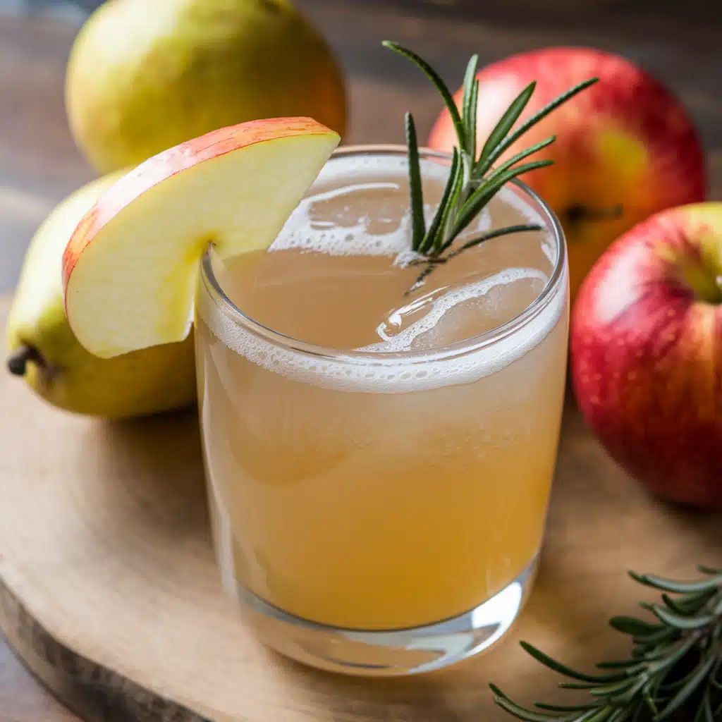 Pear Apple Mocktail