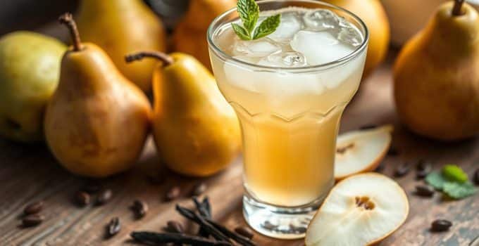 Pear Vanilla Bean Mocktail