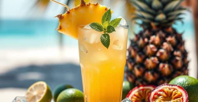 Pineapple Passion Mocktail