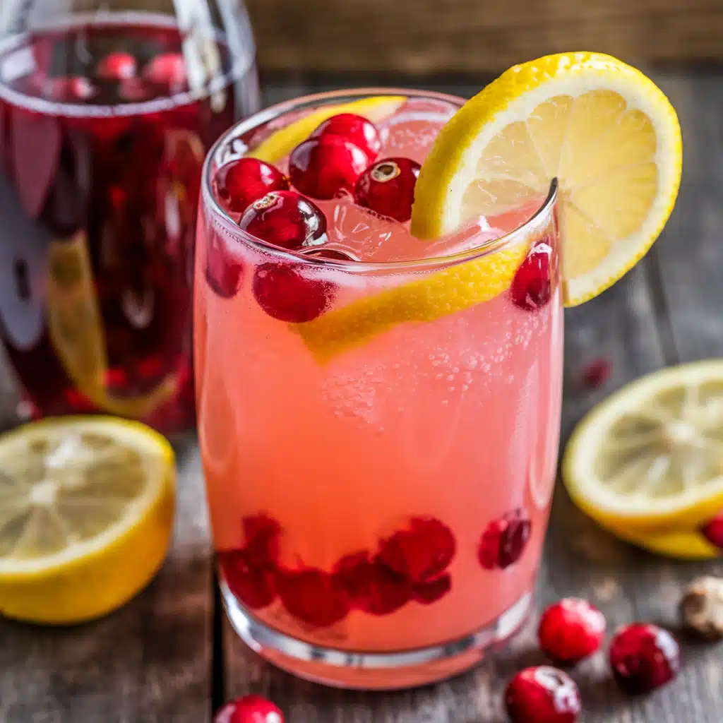 Pink Berry Punch Mocktail