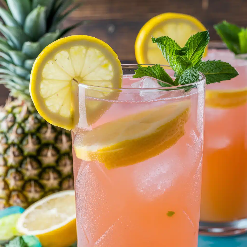 Pink Lemonade Mocktail