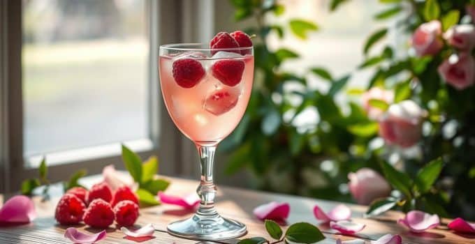 Raspberry Rose Mocktail