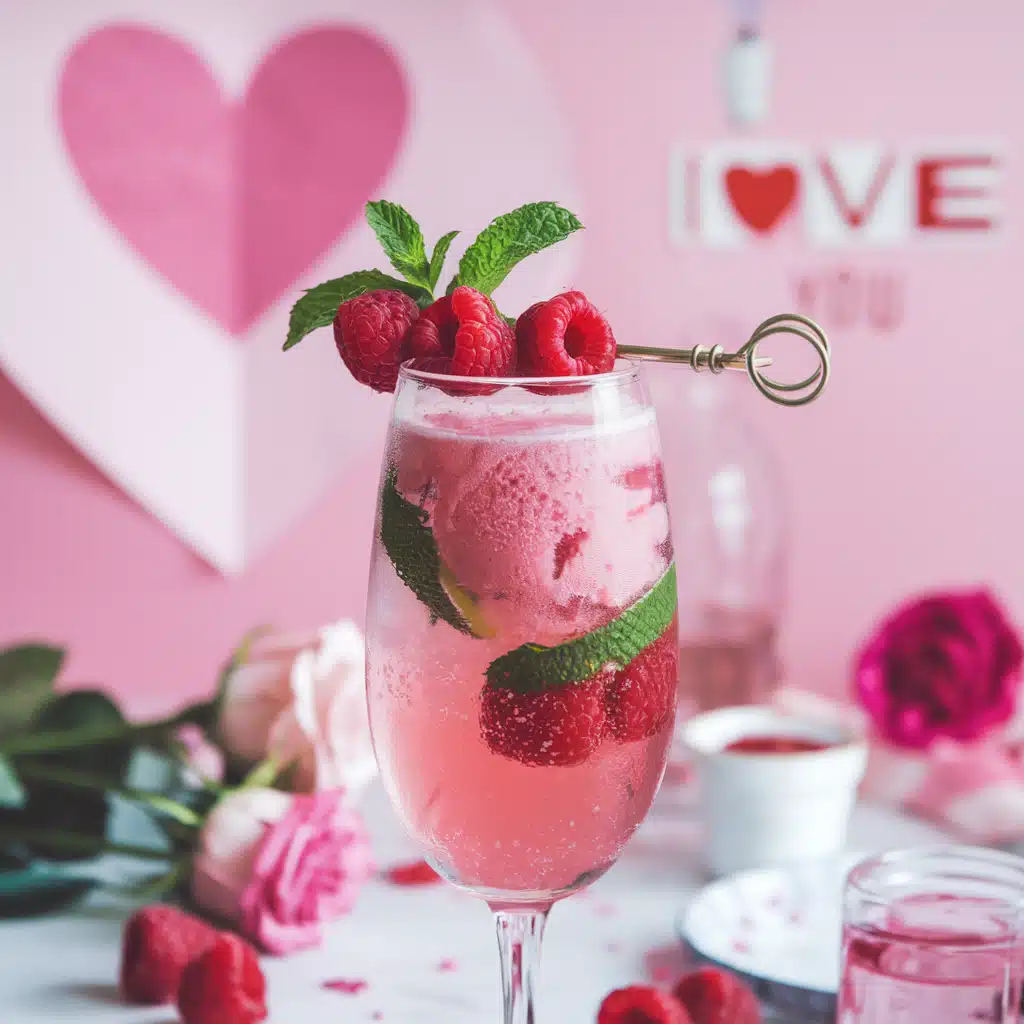 Raspberry Sorbet Mocktail