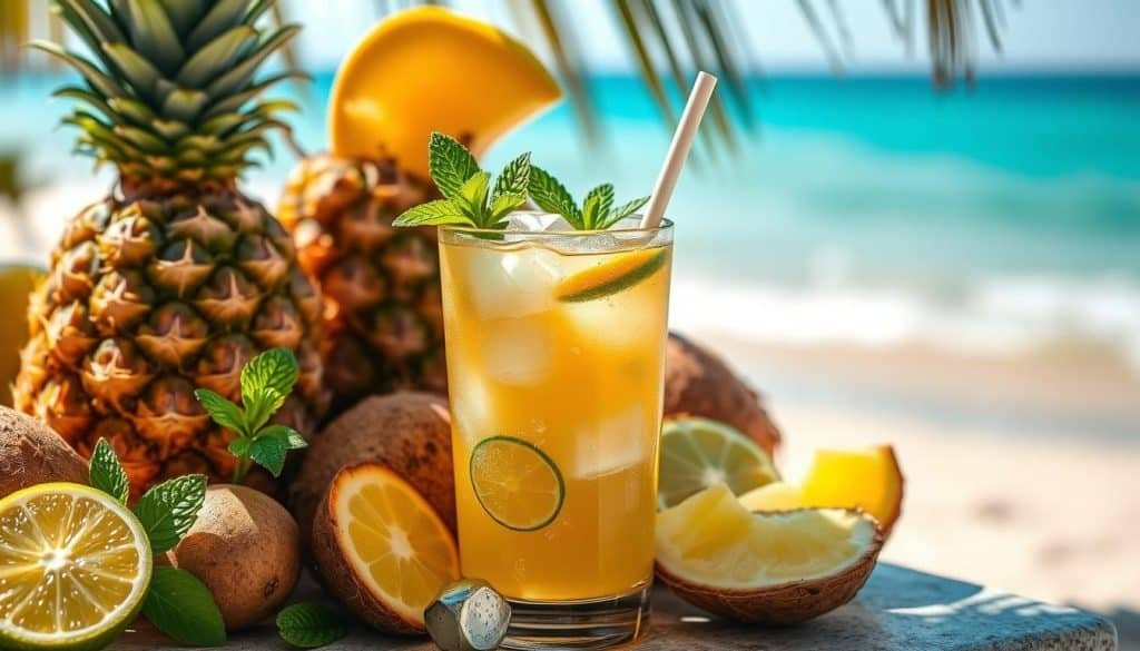 Refreshing Summer Drinks with Ginger Beer Mocktail