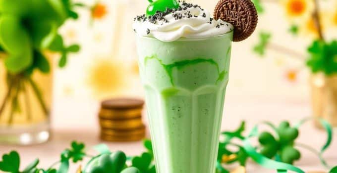 Shamrock Shake Mocktail