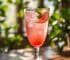 Sparkling Rose Mocktail