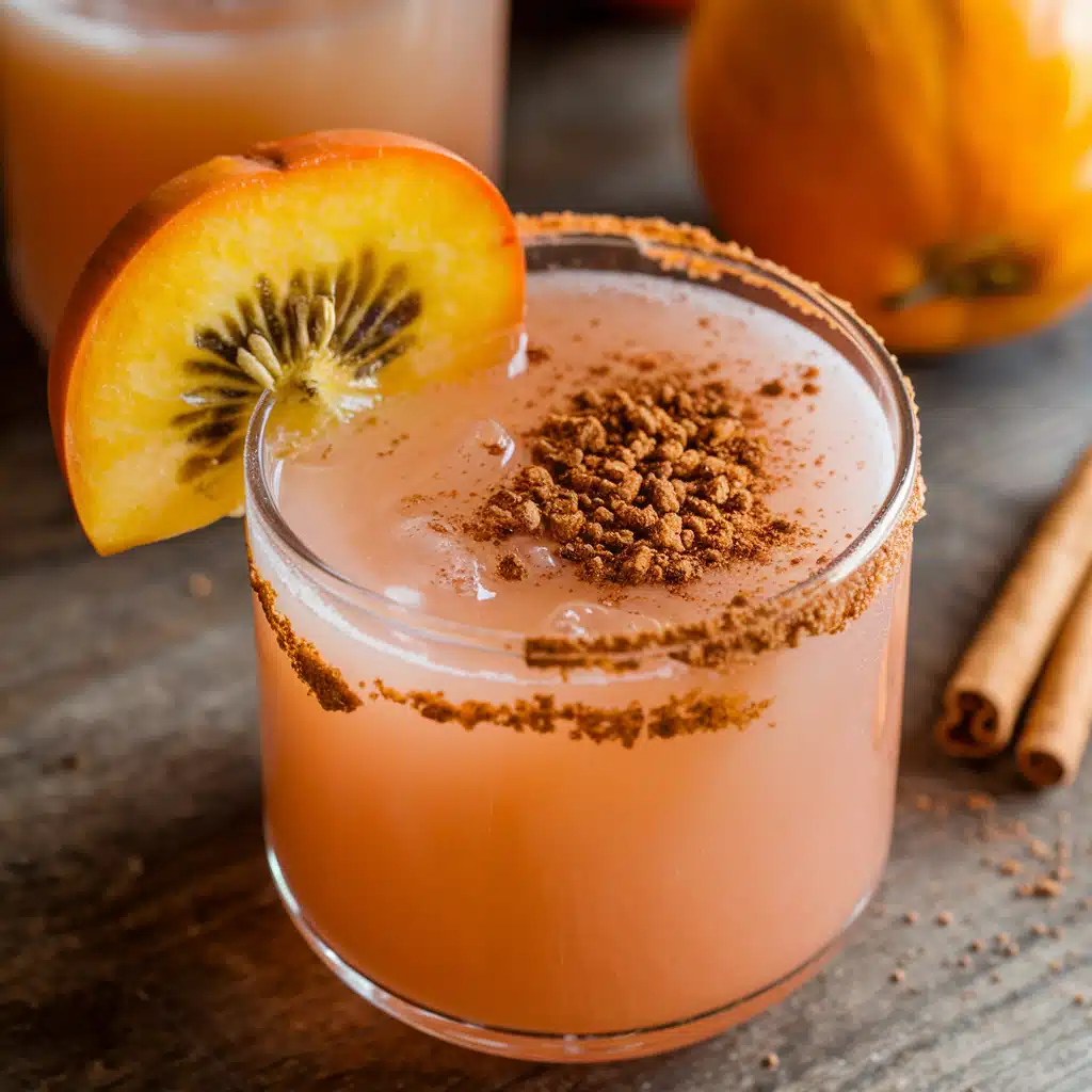 Spiced Persimmon Mocktail