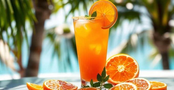 Tangerine Twist Mocktail