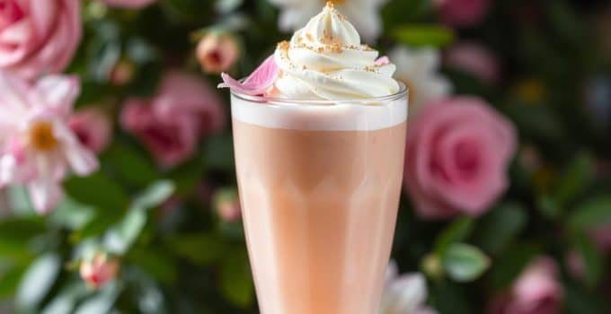 Vanilla Rose Mocktail