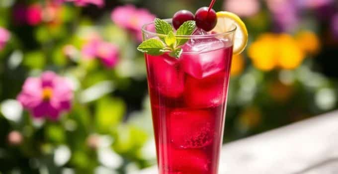 Virgin Kir Royale Mocktail