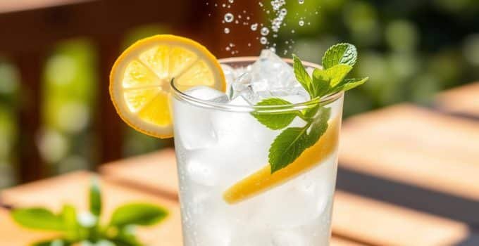 Virgin Tom Collins Mocktail