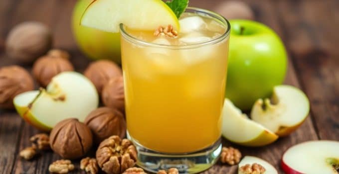 Walnut Apple Mocktail