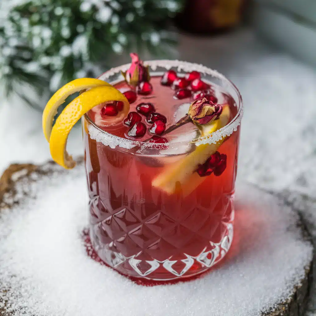 Winter Rose Mocktail