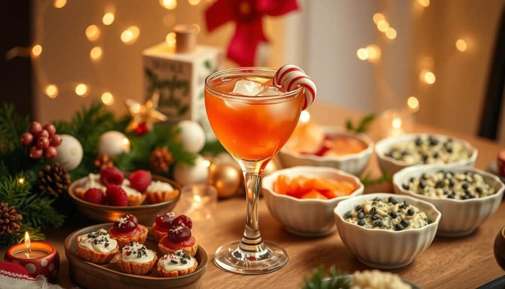 holiday appetizer pairings for mocktail