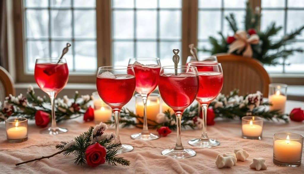 occasions for Winter Rose Mocktail