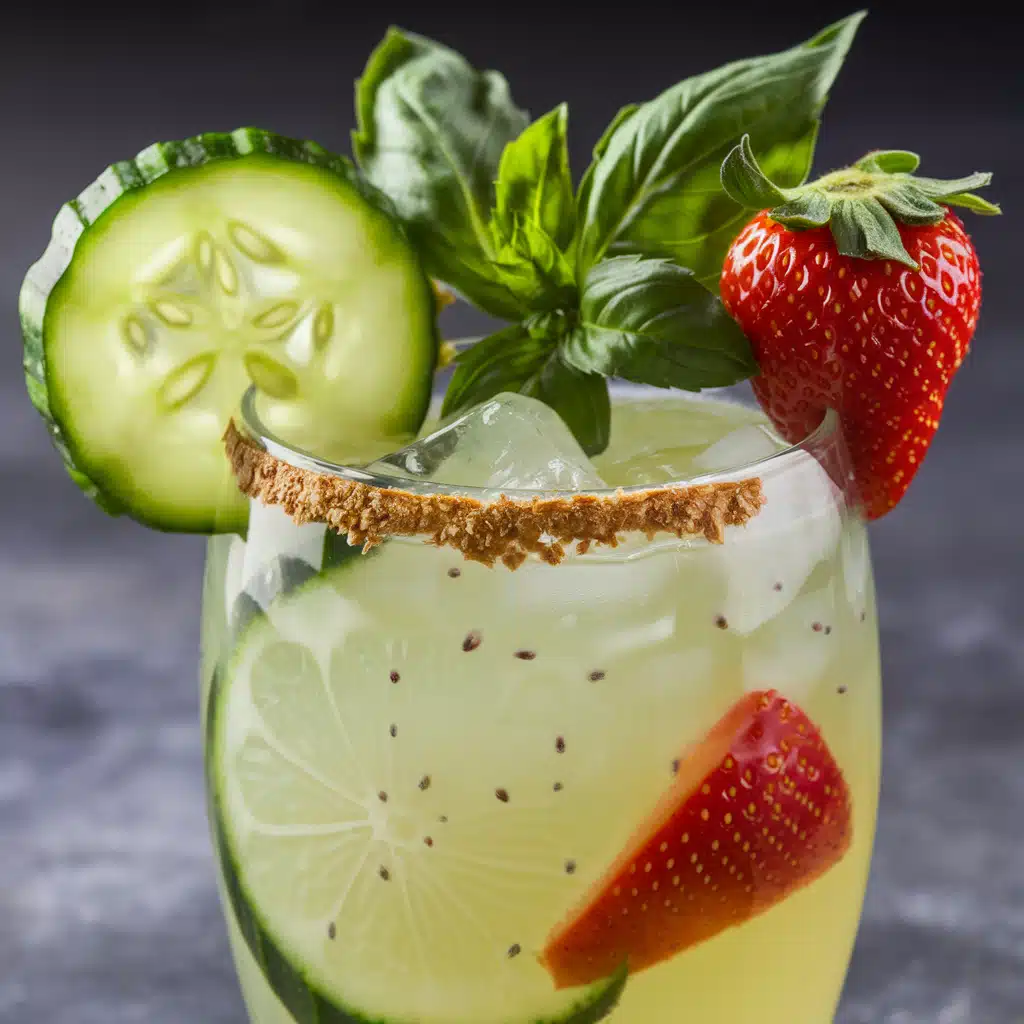 Basil Lemonade Mocktail