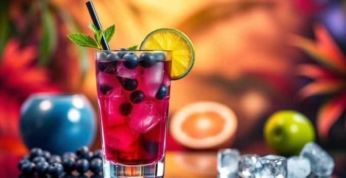 Blueberry Stork Mocktail