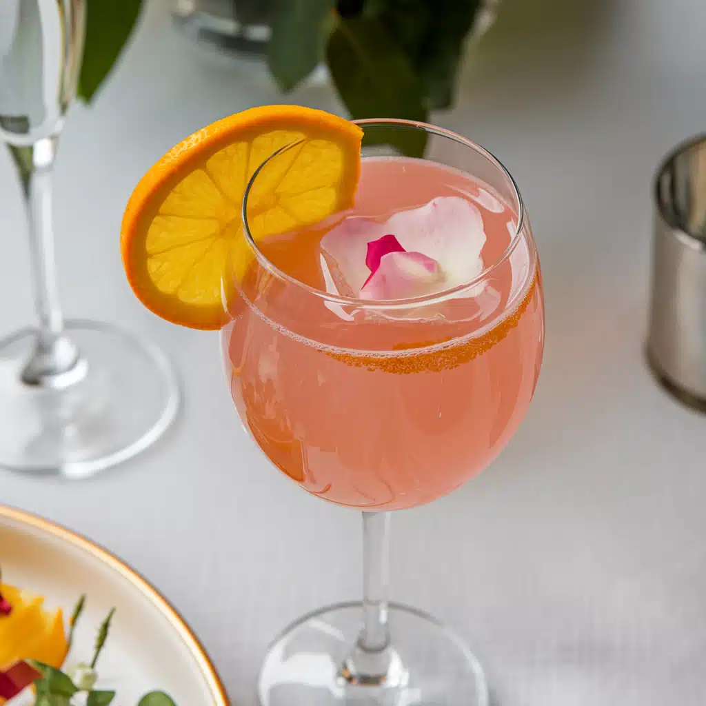 Champagne Rose Mocktail