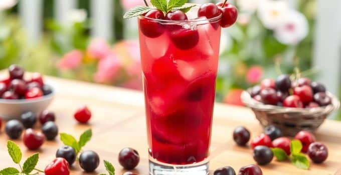 Cherry Berry Mocktail