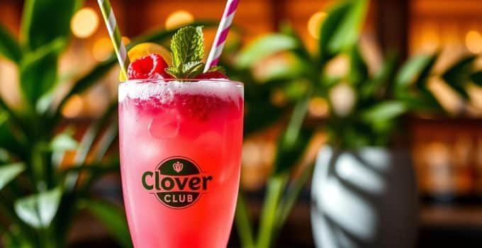 Clover Club Mocktail