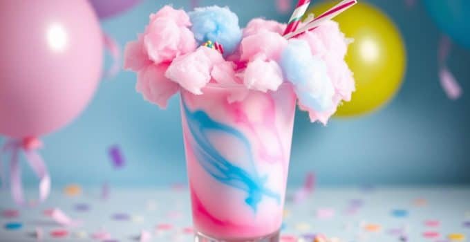 Cotton Candy Celebration Mocktail