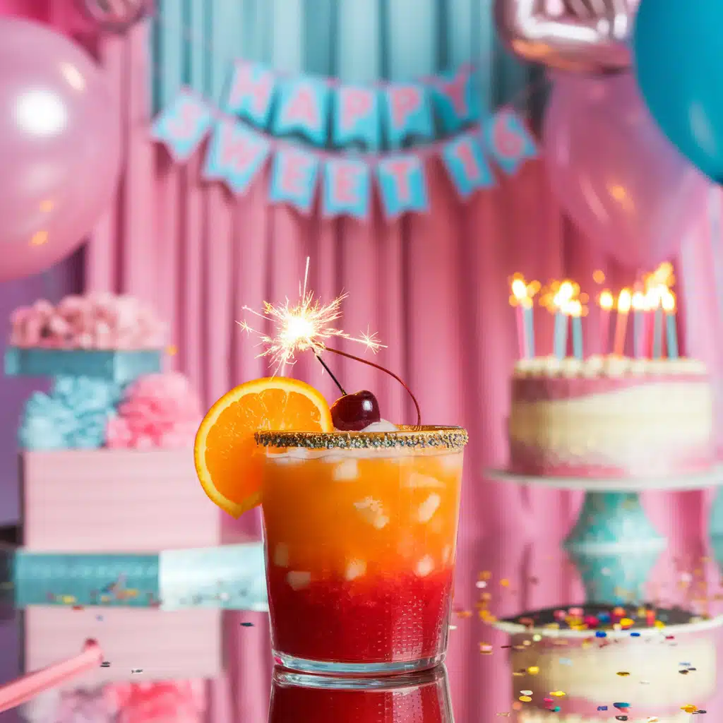 Fizzy Birthday Bash Mocktail