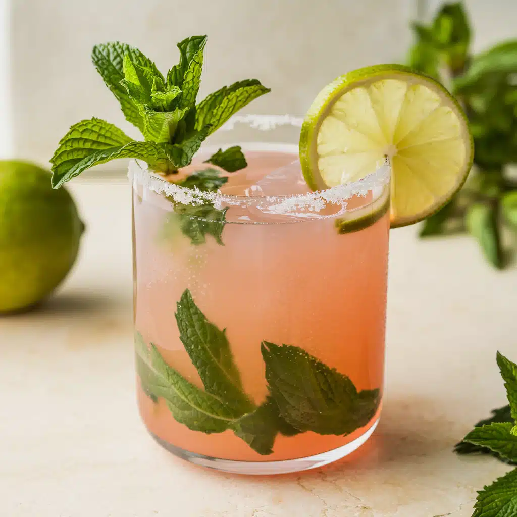 Guava Mint Mocktail