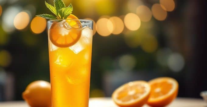 Honey Citrus Refresher Mocktail