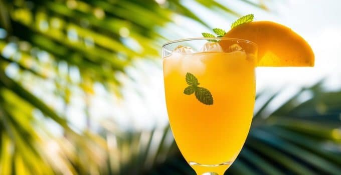 Honey Mango Twist Mocktail