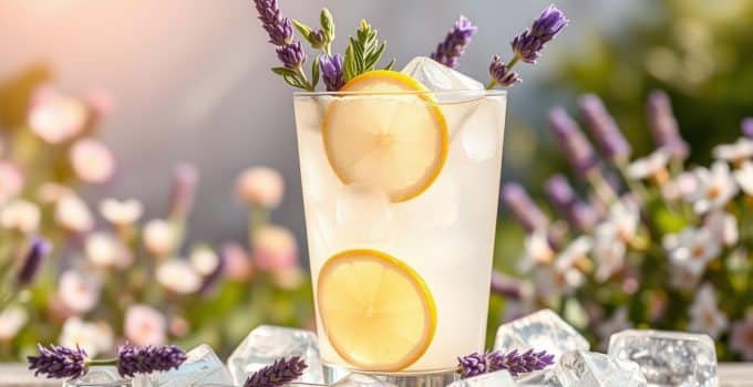 Lavender Lemonade Baby Mocktail