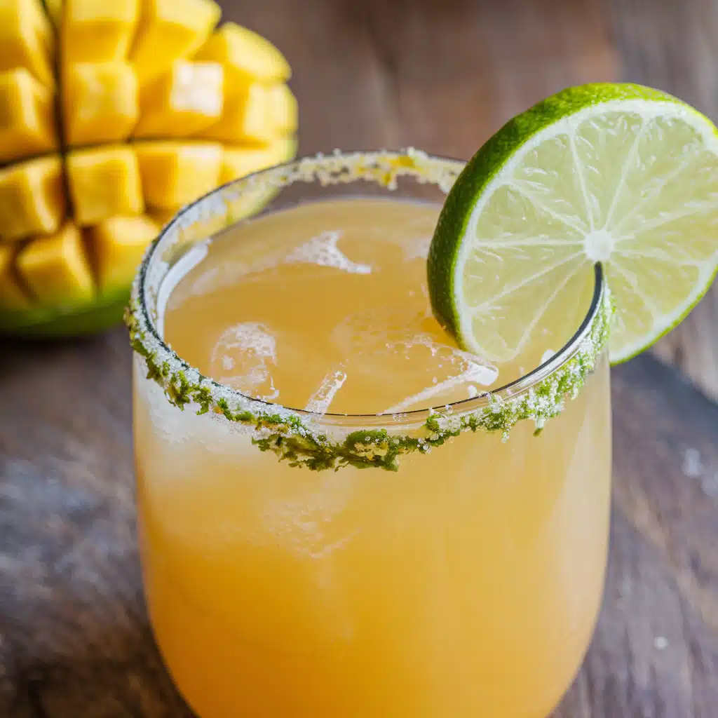 Mango Lime Refresher Mocktail