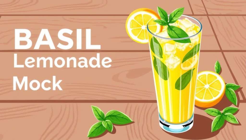 Nutrition Facts of Basil Lemonade Mocktail