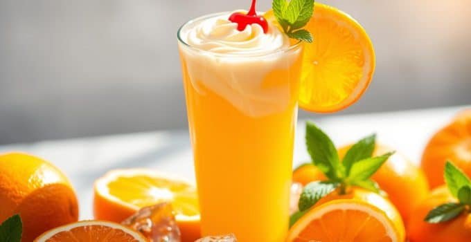 Orange Creamsicle Mocktail